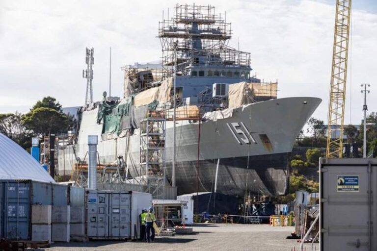 RAN's Anzac-class frigate HMAS Arunta undergoes AMCAP - Naval Technology