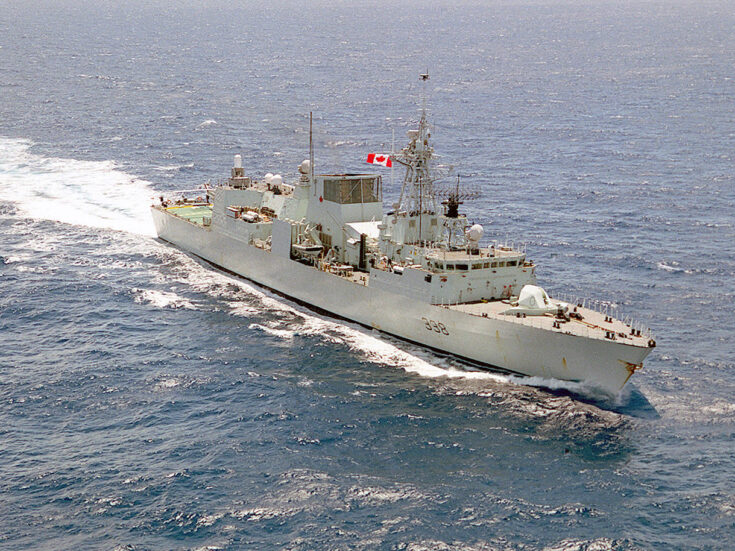 Canada deploys HMCS Winnipeg to support Operation NEON