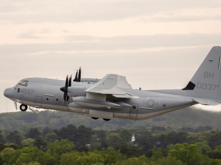 USMC receives Block 8.1 cockpit updated KC-130J aircraft