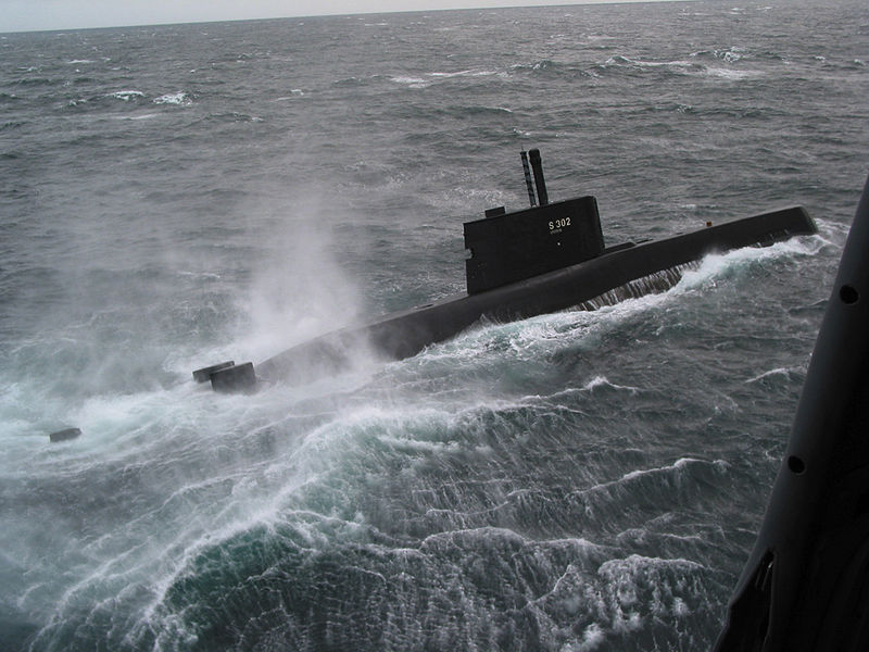 Royal Norwegian Navy's Ula-class submarine, Utstein,