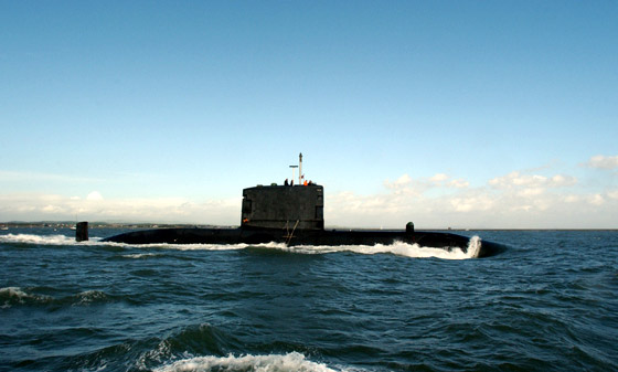 Canadian Navy's Victoria-class submarine