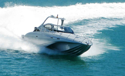Bladerunner has a remarkable top cruising speed of 65 knots