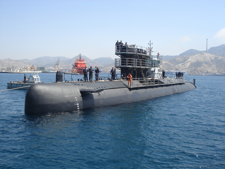 Spanish Navy's S-73 submarine