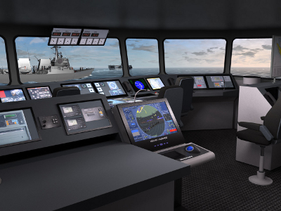 Class A NAUTIS full mission bridge (FMB) simulator