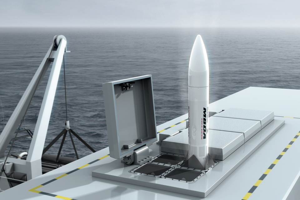Sea Ceptor missile system