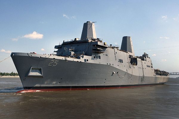 US Navy's San Antonio-class ship, Somerset (LPD 25)