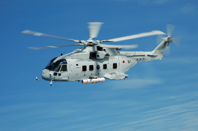 Japan Maritime Force MCH-101 helicopter 