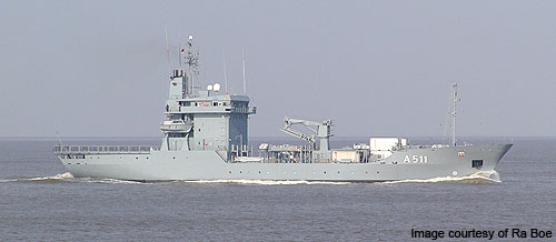 Type 404 Elbe-class support ship