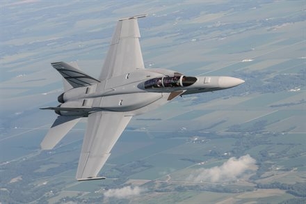 Boeing-built F/A-18 Advanced Super Hornet