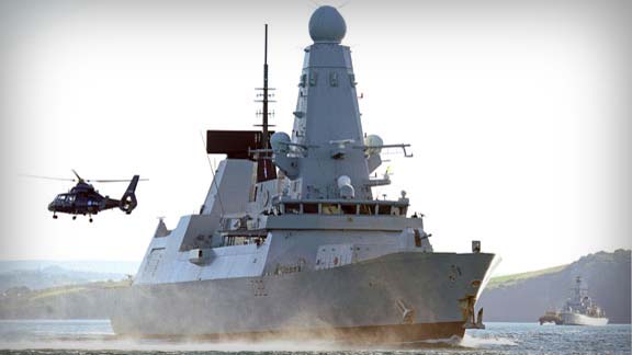 HMS Daring Type 45 destroyer