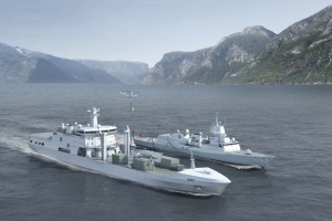 Norwegian Logistics and Support Vessel