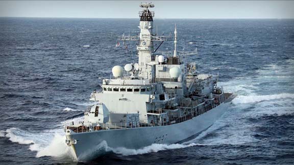 Type 23 Frigate HMS Westminister