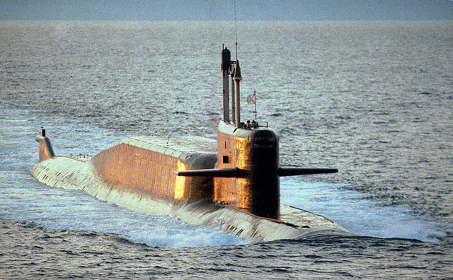 Russian Navy Submarine_Delta_IV_class