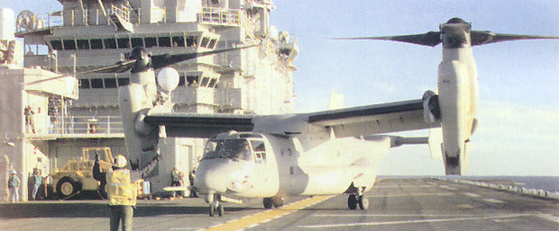MV-22 Osprey aircraft